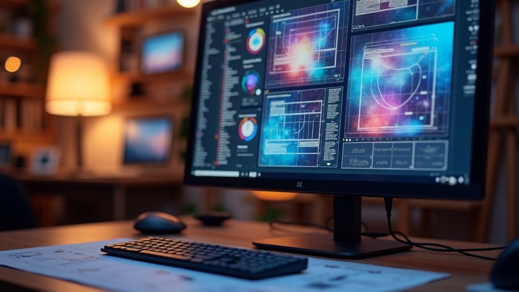 Espacio de trabajo de diseño con mockups, wireframes y prototipos generados con Claude Design