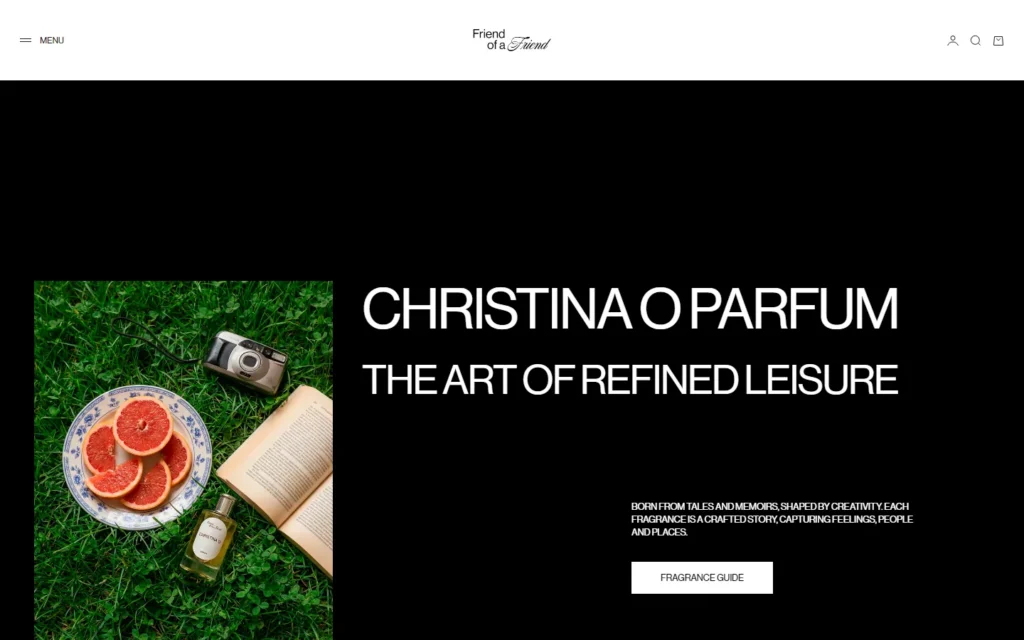 Captura de la tienda de By Friend of a Friend